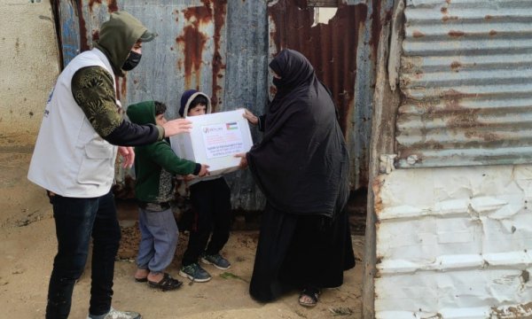 Avrupa Yetim-Der Filistinli yetim mağdur ve selzedeleri yalnız bırakmadı
