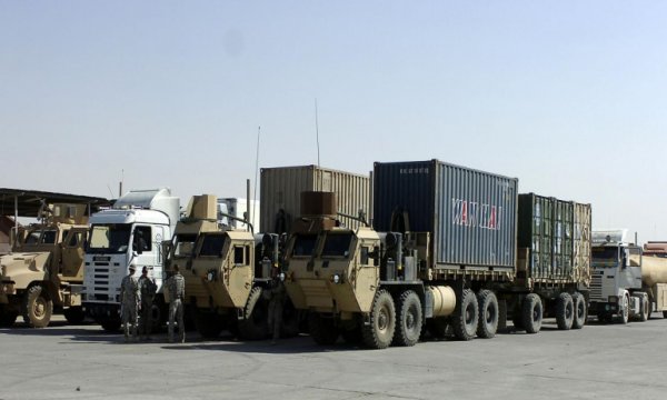Irak'ta ABD'nin lojistik konvoyuna saldırı