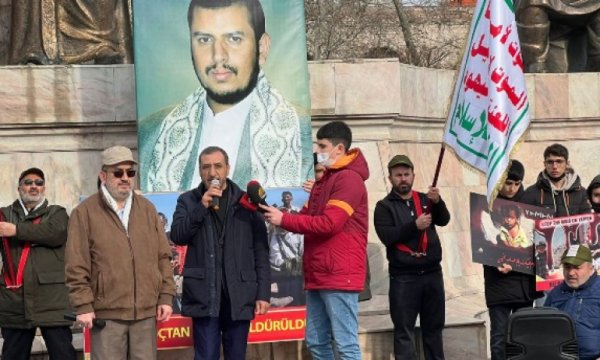İstanbul’da Yemen halkına destek gösterisi: Leybeyk Ensarullah...