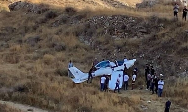 Batı Şeria'da Siyonist rejim uçağı düştü
