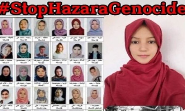 Afganistan'da "Hazara Soykırımını Durdurun" kampanyası