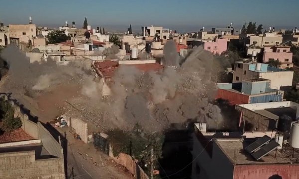 İsrail her şeye düşman; Filistin'de yıktığı binaların sayısı rekor düzeye yükseldi