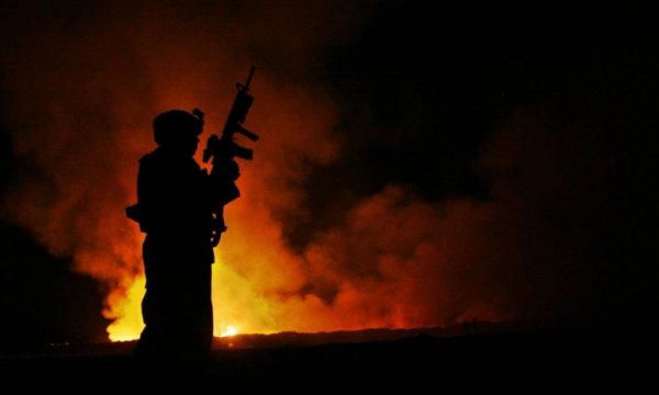 Suriye petrol sahasında yer alan ABD Üssü'ne füze saldırısı