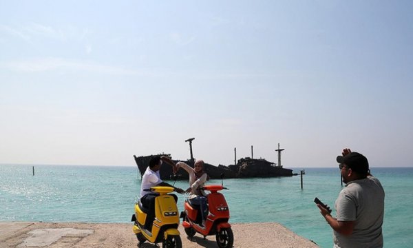 İran'ın turistik adası Kiş