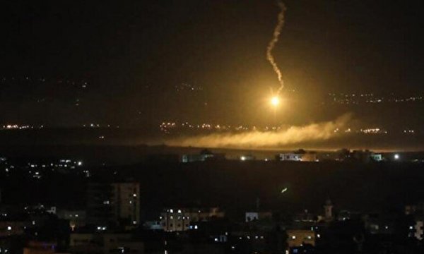 Siyonist İsrail'den Şam'a hava saldırısı! Katil rejim rahat durmuyor