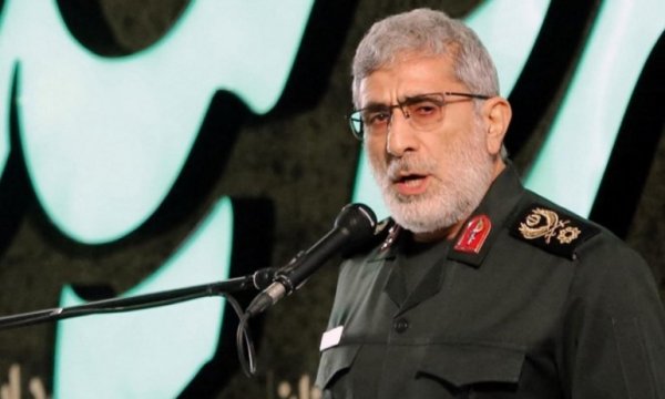 Kudüs Gücü Komutanı Tuğgeneral Kaani Bağdat'ta