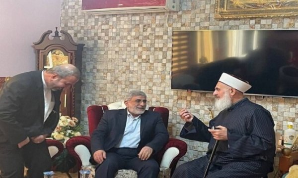 Tuğgeneral Kaani, Irak Ehl-i Sünnet Müftüsü ile görüştü
