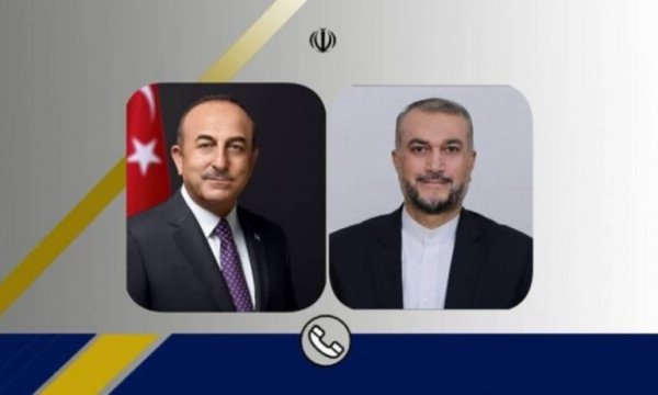 Emir Abdullahiyan ile Çavuşoğlu Suriye'yi görüştü