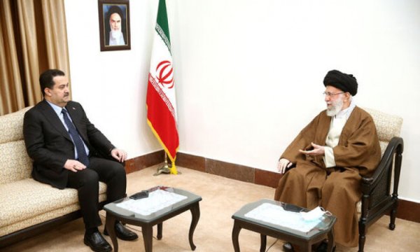 İslam inkılabı rehberi Ayetullah Hamanei, Irak Başbakanı'nı kabul etti