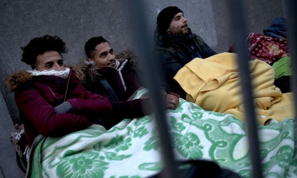 Belçika'da mülteci krizi barınak sıkıntısı nedeniyle büyüyor 