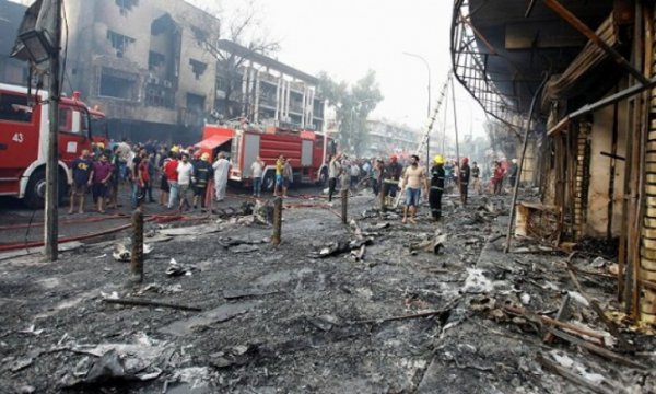 Bağdat'ta bombalı saldırı