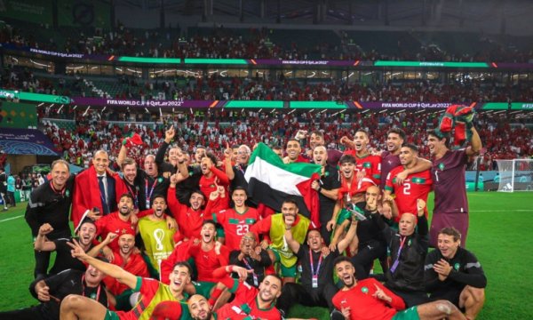 İran, yarı finale çıkan Fas'ı kutladı 
