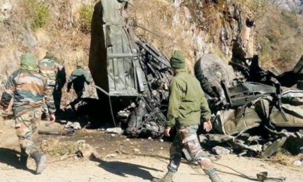 Hint ordusuna ait askeri araç kaza yaptı: 16 ölü