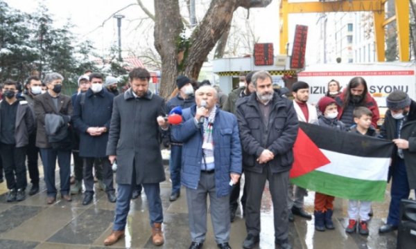 Ankara'da işgal rejimi karşıtı protesto