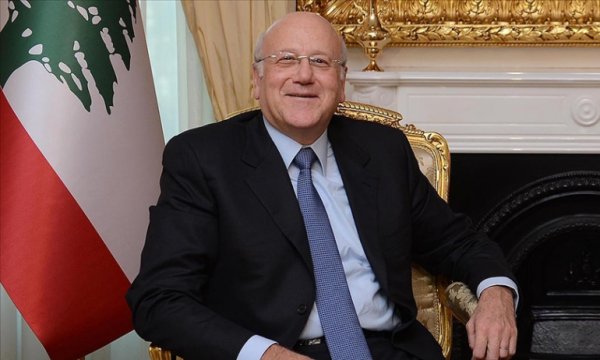 Lübnan Başbakanı Necip Mikati Ankara'ya geldi