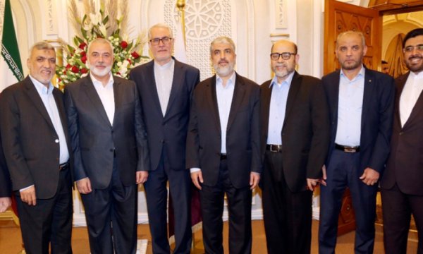 Hamas 'İran Milli Günü' kutlamasına katıldı