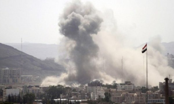 ABD destekli Suud koalisyonu Yemen'e hava saldırısı düzenledi