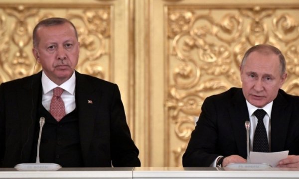 Cumhurbaşkanı Erdoğan Rus mevkidaşı Putin ile görüştü