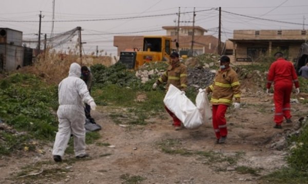 Irak'ta toplu mezar bulundu