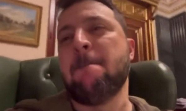 Kokainman Zelenskiy'nin videosu medyaya sızdı 