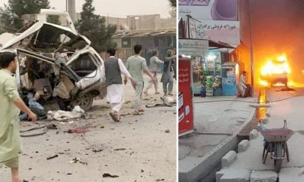 Afganistan'da IŞİD sivilleri taşıyan minibüsleri hedef aldı: 18 ölü