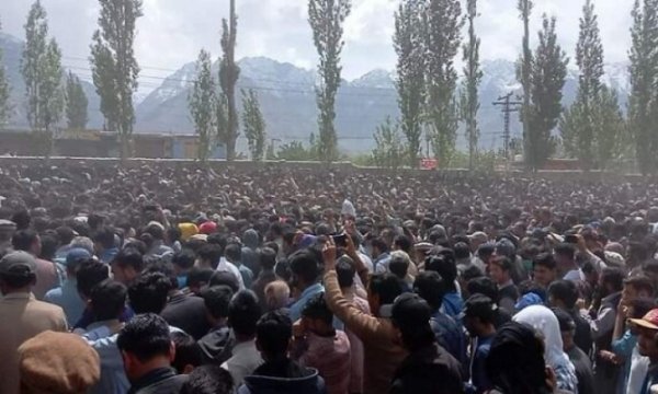 Pakistan'da Kudüs'e destek gösterisi