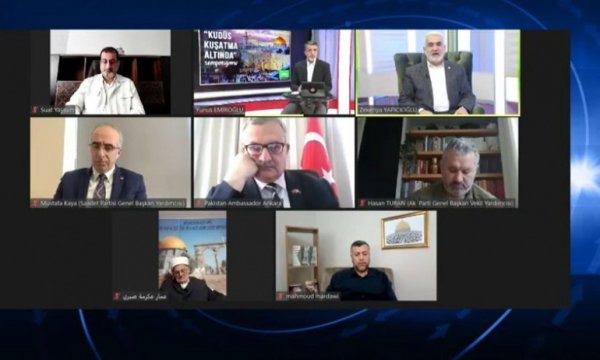 Kudüs’ün özgürlüğü sempozyumda ele alındı