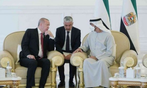 Erdoğan, Birleşik Arap Emirlikleri'nde