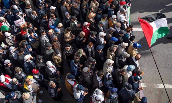 Fas’ta onurlu eylem! İsrail ile normalleşmek Filistin’e ihanettir
