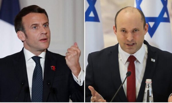 Macron ile Bennett telefonda İran'ı görüştü