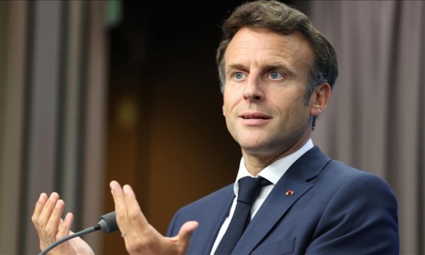 Macron: (Filistin sorunu) Sahada tek taraflı adımlar sona ermeli