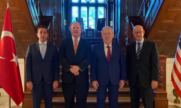 Türkiye'nin ABD Büyükelçiliği Yahudi kuruluşunu ağırladı