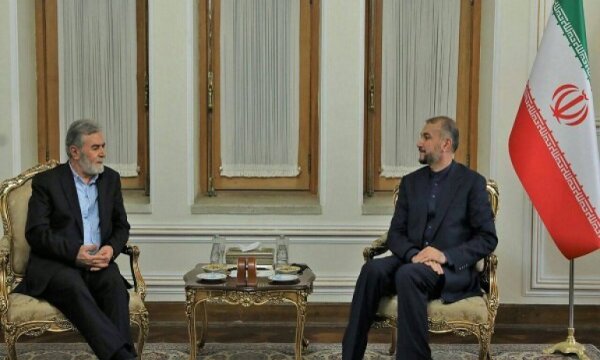 Emir Abdullahiyan, İslami Cihad Hareketi lideri ile görüştü