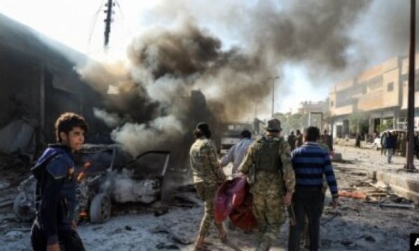 Suriye'nin Bab ilçesine füze saldırısı