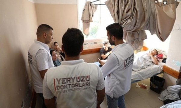 Yeryüzü Doktorları Gazze için acil yardım çalışması başlattı