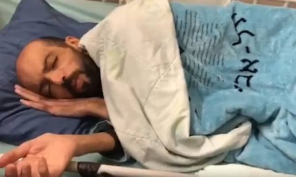 Açlık grevindeki Filistinli tutuklu ölüm riskiyle karşı karşıya