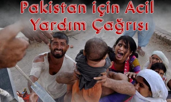 Avrupa Yetim-Der'den Pakistan için Acil Yardım Çağrısı