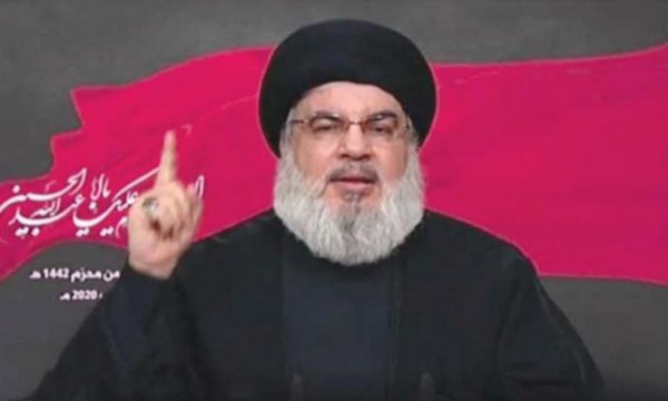 Seyyid Hasan Nasrallah: Gözlerimiz ve füzelerimiz kariş sahasında