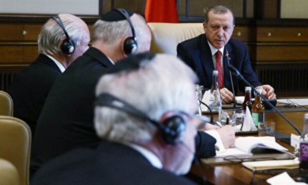 Erdoğan Amerikan Yahudi temsilcileriyle "basına kapalı" görüştü