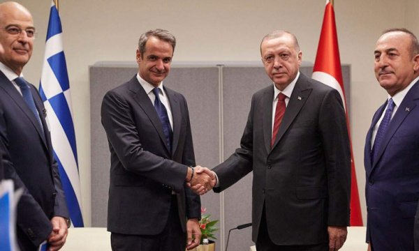 Yunan Başbakan Mitsotakis’ten Cumhurbaşkanı Erdoğan’a: Bu oyunda yalnızsın