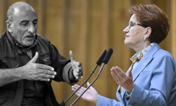  Akşener ile PKK’lı Duran Kalkan Hamas’a saldırdı