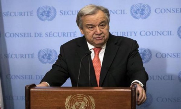 Guterres: Gazze, çocuklar için mezarlığa dönüştü 