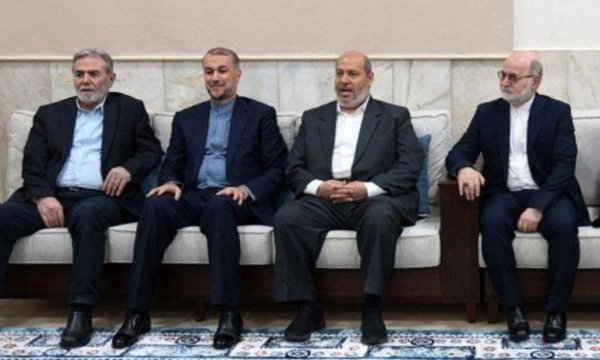 İran Dışişleri Bakanı, Beyrut'ta Direniş Liderleri ile Görüştü