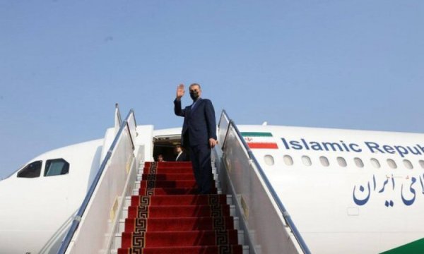 İran Dışişleri Bakanı Emir Abdullahiyan Venezuela'da
