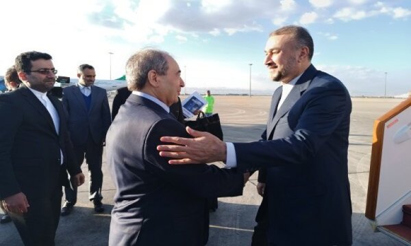 Dışişleri Bakanı Emir Abdullahiyan Şam'a gitti