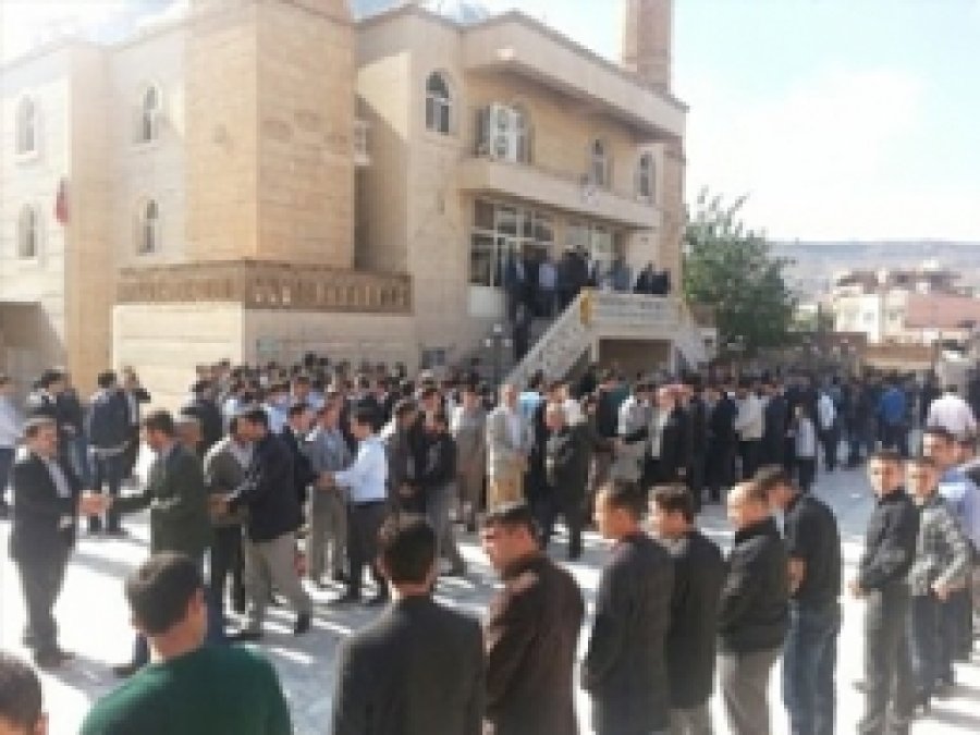 Cizre'de Açık Alan Bayramlaşmaya Yoğun İlgi