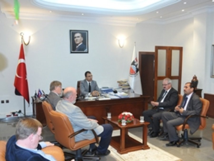 Alman İşadamları Diyarbakır Valisini Ziyaret Etti