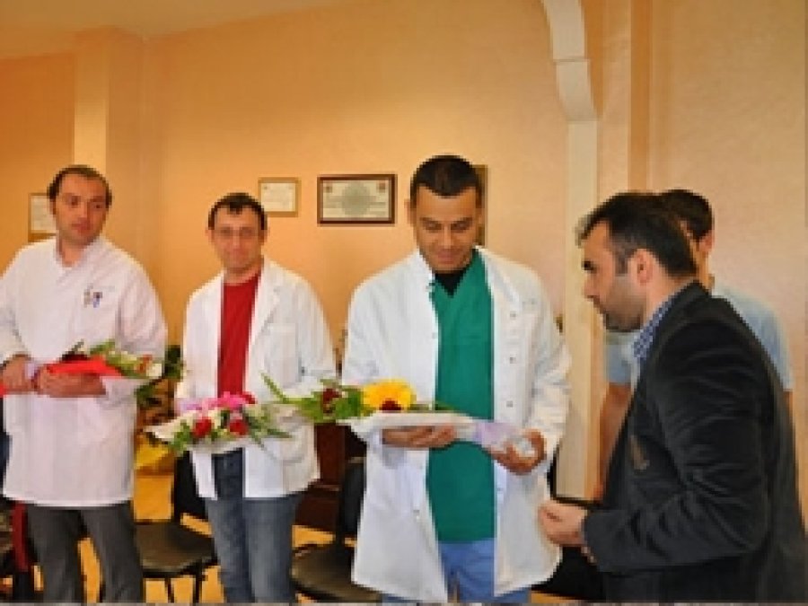 Başarılı Doktorlara Teşekkür Ziyareti