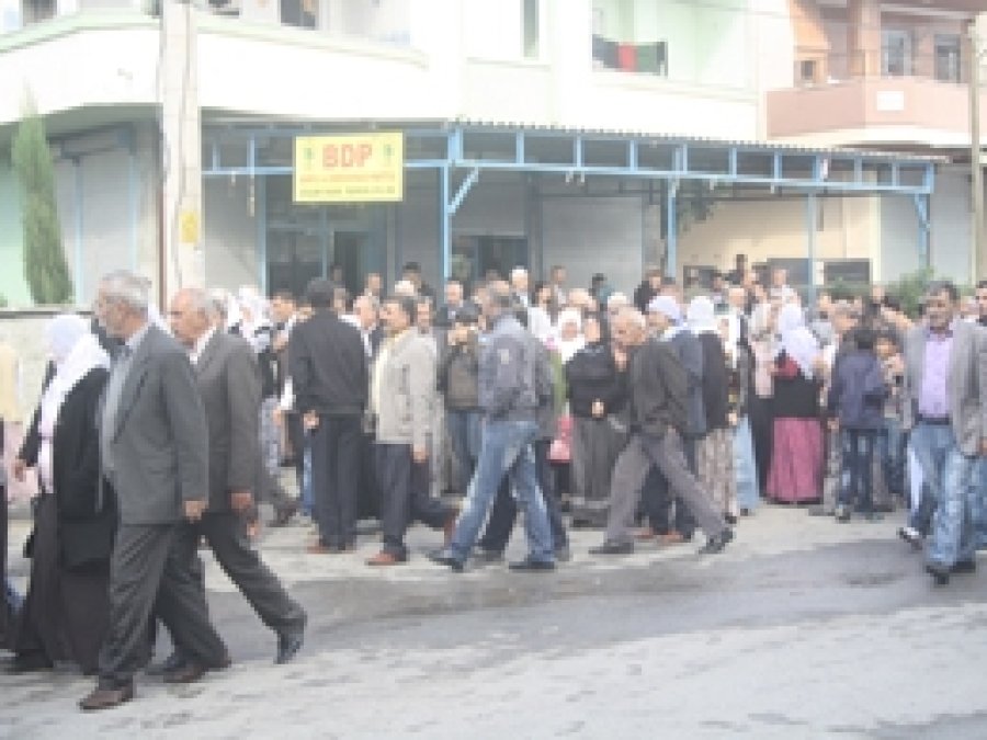 Halkın Katılım Göstermediği BDP Eylemi Gerçekleşmedi