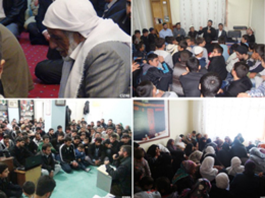 Yurtta Hz Hüseyin ve Yarenleri Düzenlenen Programlarla Anıldı